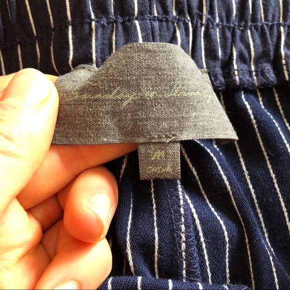 Anthropologie Stonington Stripe Wide Leg Pants M - Picture 5 of 5